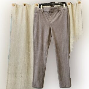 Chico’s tan pull on moleskin two pocket pants lovely condition 1.5 10 12